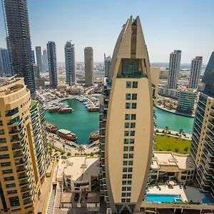  شقة Jbr, 2-bedroom, Next To Beach, Full Marina View